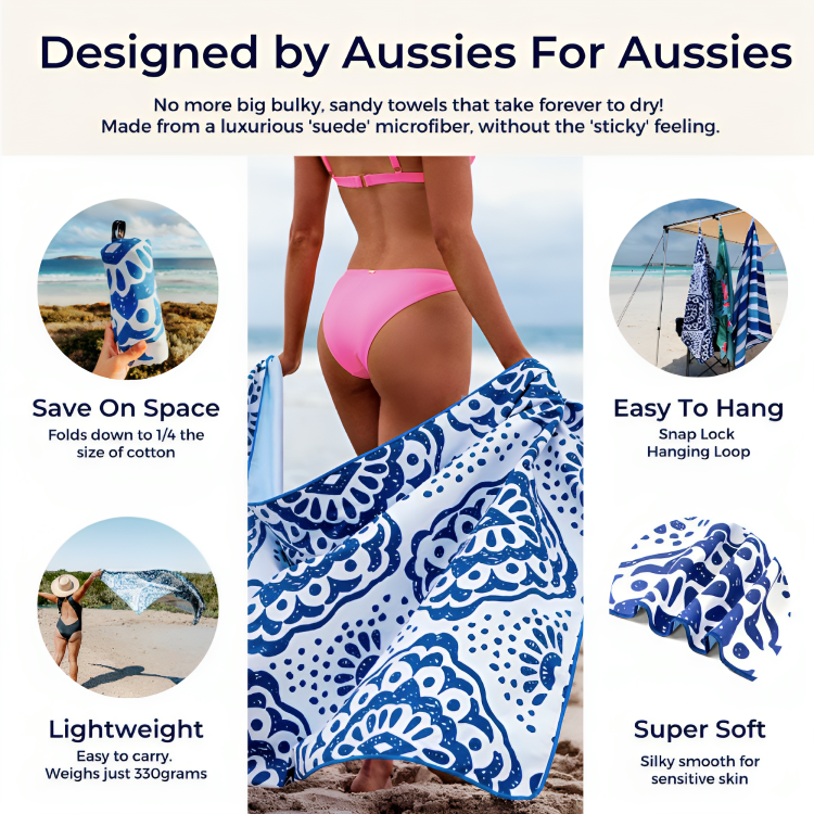 The Sand-Free Beach Towel